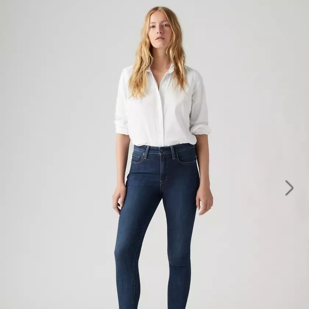 Levi 721 High Rise Skinny Women's Blue Jeans